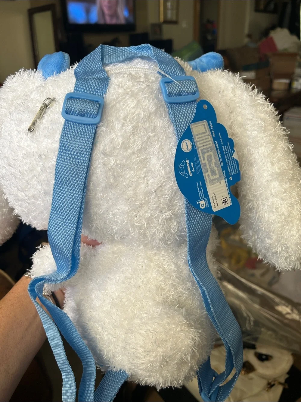 -Cinnamonroll Backpack Soft Cuddly Companion- So Cute !!